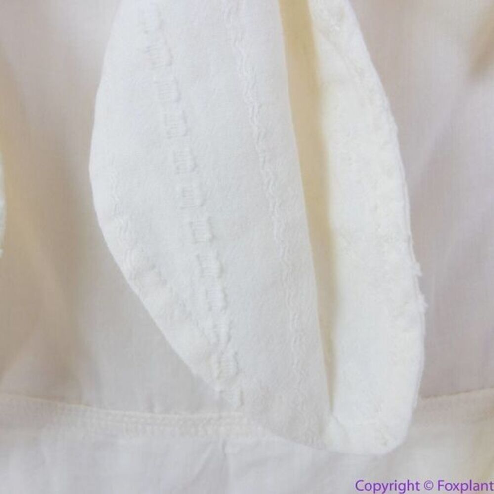 NEW Madewell Ruffle-Strap Tiered‎ Midi Dress in Textural Stripe, XL - Picture 14 of 16
